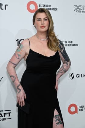 March 15, 2026, Los Angeles, California, USA: 15 March 2026 - West Hollywood, California - IRELAND BASINGER-BALDWIN at the 34th Annual Elton John AIDS Foundation Academy Awards Viewing Party held at West Hollywood Park Los Angeles USA - ZUMAs247 20260315_zmp_s247_052 Copyright: xCharliexSteffensx