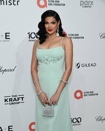 March 15, 2026, Los Angeles, California, USA: 15 March 2026 - West Hollywood, California - VALENTINA at the 34th Annual Elton John AIDS Foundation Academy Awards Viewing Party held at West Hollywood Park Los Angeles USA - ZUMAs247 20260315_zmp_s247_059 Copyright: xCharliexSteffensx