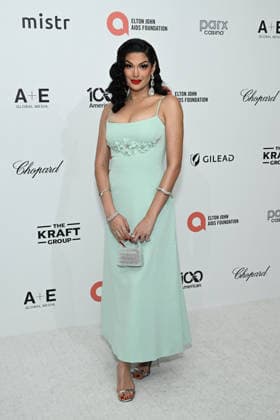 March 15, 2026, Los Angeles, California, USA: 15 March 2026 - West Hollywood, California - VALENTINA at the 34th Annual Elton John AIDS Foundation Academy Awards Viewing Party held at West Hollywood Park Los Angeles USA - ZUMAs247 20260315_zmp_s247_060 Copyright: xCharliexSteffensx