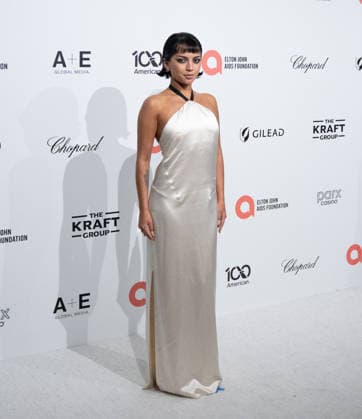 34th Annual Elton John AIDS Foundation Academy Awards Viewing Party Isabela Merced arrives on the red carpet of the 34th Annual Elton John AIDS Foundation Academy Awards Viewing Party at West Hollywood Park in Hollywood California on March 15, 2026. (Contributing Photographer, Connor Terry) West Hollywood California United States Copyright: xConnorxTerry imageSPACEx