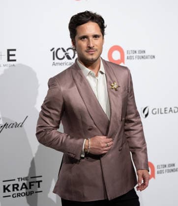 34th Annual Elton John AIDS Foundation Academy Awards Viewing Party Diego Boneta arrives on the red carpet of the 34th Annual Elton John AIDS Foundation Academy Awards Viewing Party at West Hollywood Park in Hollywood California on March 15, 2026. (Contributing Photographer, Connor Terry) West Hollywood California United States Copyright: xConnorxTerry imageSPACEx