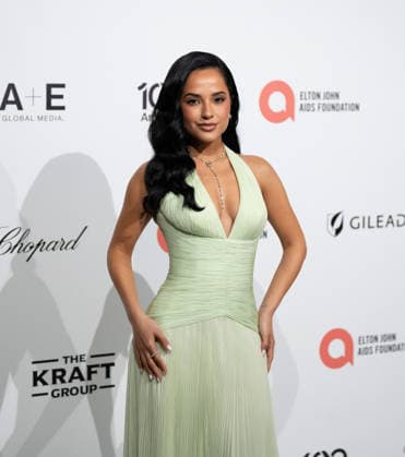 34th Annual Elton John AIDS Foundation Academy Awards Viewing Party Becky G arrives on the red carpet of the 34th Annual Elton John AIDS Foundation Academy Awards Viewing Party at West Hollywood Park in Hollywood California on March 15, 2026. (Contributing Photographer, Connor Terry) West Hollywood California United States Copyright: xConnorxTerry imageSPACEx