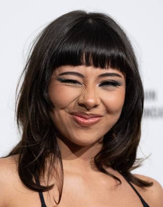 34th Annual Elton John AIDS Foundation Academy Awards Viewing Party Xochitl Gomez arrives on the red carpet of the 34th Annual Elton John AIDS Foundation Academy Awards Viewing Party at West Hollywood Park in Hollywood California on March 15, 2026. (Contributing Photographer, Connor Terry) West Hollywood California United States Copyright: xConnorxTerry imageSPACEx