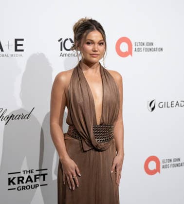 34th Annual Elton John AIDS Foundation Academy Awards Viewing Party Olivia Holt arrives on the red carpet of the 34th Annual Elton John AIDS Foundation Academy Awards Viewing Party at West Hollywood Park in Hollywood California on March 15, 2026. (Contributing Photographer, Connor Terry) West Hollywood California United States Copyright: xConnorxTerry imageSPACEx