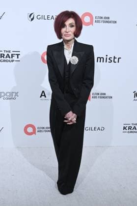 Sharon Osbourne at arrivals for 34th Annual Elton John AIDS Foundation Academy Awards Viewing Party, West Hollywood Park, Los Angeles, CA, March 15, 2026. Photo By: Michael Mattes Everett Collection 34th Annual Elton John AIDS Foundation Academy Awards Viewing Party PUBLICATIONXNOTxINxCANxCHNxFRAxITAxJPNxNORxPOLxRUSxESPxUKxUSA