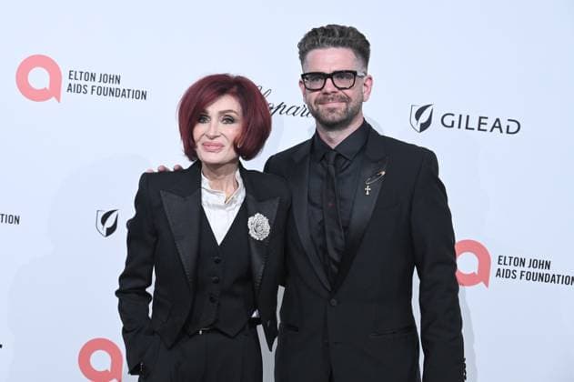 Sharon Osbourne, Jack Osbourne at arrivals for 34th Annual Elton John AIDS Foundation Academy Awards Viewing Party, West Hollywood Park, Los Angeles, CA, March 15, 2026. Photo By: Michael Mattes Everett Collection 34th Annual Elton John AIDS Foundation Academy Awards Viewing Party PUBLICATIONXNOTxINxCANxCHNxFRAxITAxJPNxNORxPOLxRUSxESPxUKxUSA