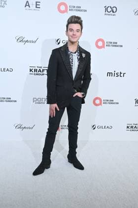 Chris Colfer at arrivals for 34th Annual Elton John AIDS Foundation Academy Awards Viewing Party, West Hollywood Park, Los Angeles, CA, March 15, 2026. Photo By: Michael Mattes Everett Collection 34th Annual Elton John AIDS Foundation Academy Awards Viewing Party PUBLICATIONXNOTxINxCANxCHNxFRAxITAxJPNxNORxPOLxRUSxESPxUKxUSA