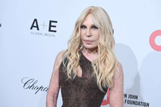 Donatella Versace at arrivals for 34th Annual Elton John AIDS Foundation Academy Awards Viewing Party, West Hollywood Park, Los Angeles, CA, March 15, 2026. Photo By: Michael Mattes Everett Collection 34th Annual Elton John AIDS Foundation Academy Awards Viewing Party PUBLICATIONXNOTxINxCANxCHNxFRAxITAxJPNxNORxPOLxRUSxESPxUKxUSA