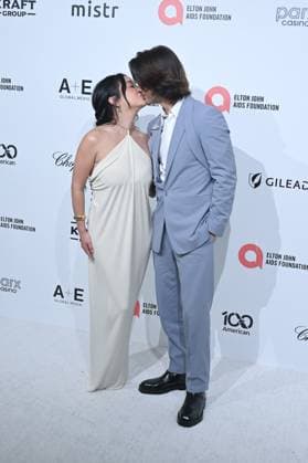 Lana Condor, Anthony De La Torre at arrivals for 34th Annual Elton John AIDS Foundation Academy Awards Viewing Party, West Hollywood Park, Los Angeles, CA, March 15, 2026. Photo By: Michael Mattes Everett Collection 34th Annual Elton John AIDS Foundation Academy Awards Viewing Party PUBLICATIONXNOTxINxCANxCHNxFRAxITAxJPNxNORxPOLxRUSxESPxUKxUSA