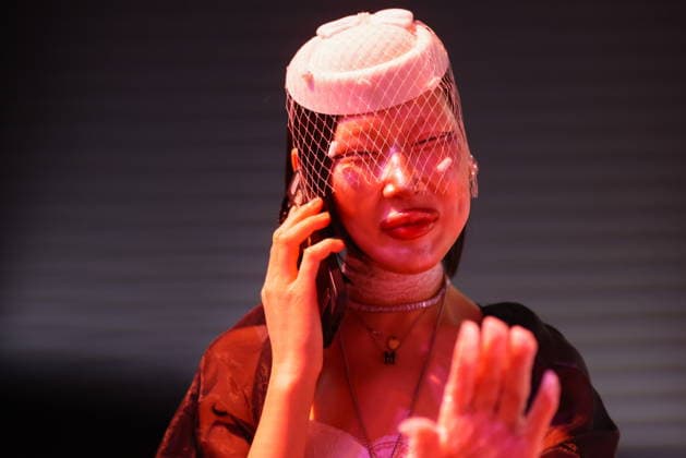 RUSSIA, MOSCOW - MARCH 16, 2026: A model is seen before a runway show as part of the 6th Moscow Fashion Week at the Manege Central Exhibition Hall (Moscow Manege) Moscow Russia  - ZUMAt113 20260316_zaa_t113_287 Copyright: xPavelxSeleznevx