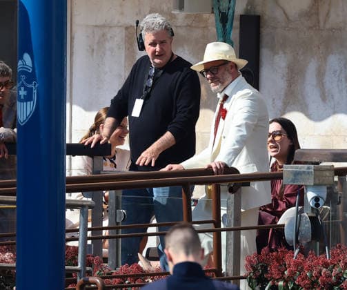 The second season of the TV series The Studio , created by and starring Seth Rogen, has begun filming in Venice. In the photo: Seth Rogen  Copyright: xMatteoxChinellatox xipa-agency.netx xipa-agency.netx xMatteoxChinellatox IPA_Agency_IPA73004020