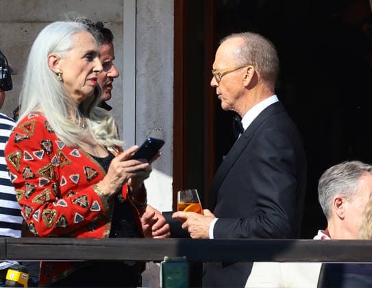The second season of the TV series The Studio , created by and starring Seth Rogen, has begun filming in Venice. Pictured: Michael Keaton  Copyright: xMatteoxChinellatox xipa-agency.netx xipa-agency.netx xMatteoxChinellatox IPA_Agency_IPA73004058
