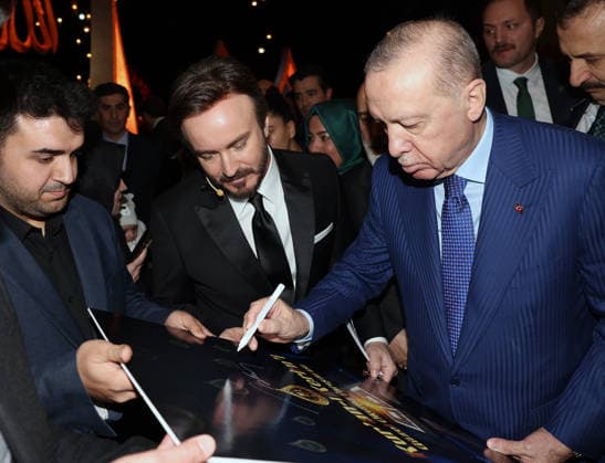 Turkish President Recep Tayyip Erdogan ANKARA, TURKIYE – MARCH 16: (----EDITORIAL USE ONLY - MANDATORY CREDIT - TURKISH PRESIDENCY MURAT KULA HANDOUT - NO MARKETING NO ADVERTISING CAMPAIGNS - DISTRIBUTED AS A SERVICE TO CLIENTS----) Turkish President Recep Tayyip Erdogan attends the Holy Quran Recitation Competition Awards Ceremony at the Bestepe Nation’s Exhibition Hall in Ankara, Turkiye on March 16, 2026. Turkish Presidency Murat Kula Anadolu Ankara Turkey. Editorial use only. Please get in touch for any other usage.  Copyright: x2026xAnadoluxTurkishxPresidencyx xMuratxKulax