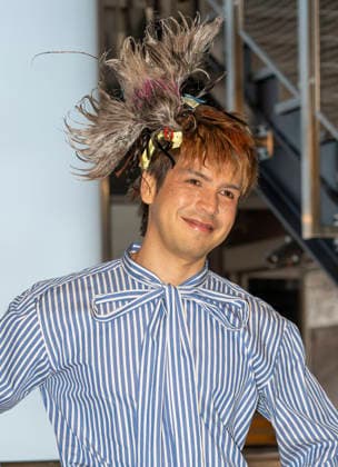 March 16, 2026, New York, New York, USA: JULIO TORRES visits the Empire State Building in New York for a photo opportunity to celebrate his upcoming HBO special, Color Theories. 16 March 2026 New York USA - ZUMAa265 20260316_zep_a265_007 Copyright: xEricxAcquayex