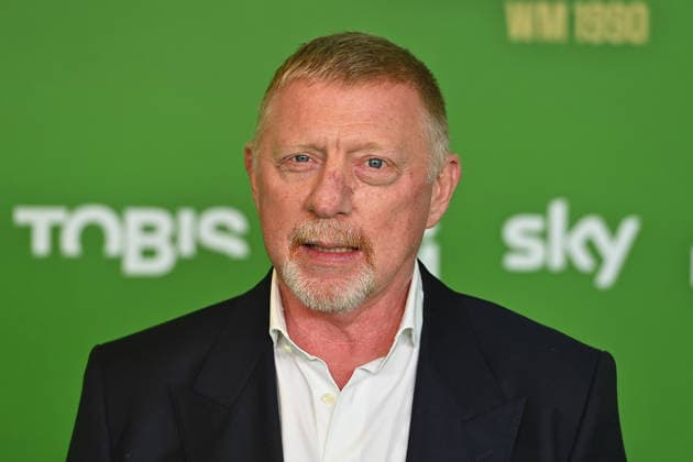 Boris BECKER, Einzelbild,angeschnittenes Einzelmotiv,Portrait,Portraet. Premiere EIN SOMMER IN ITALIEN-WM 1990. am 16.03.20226 im Mathaeser Kino in Muenchen. Roter Teppich,Red Carpet.
