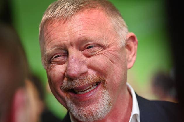 Boris BECKER, Einzelbild,angeschnittenes Einzelmotiv,Portrait,Portraet. Premiere EIN SOMMER IN ITALIEN-WM 1990. am 16.03.20226 im Mathaeser Kino in Muenchen. Roter Teppich,Red Carpet.