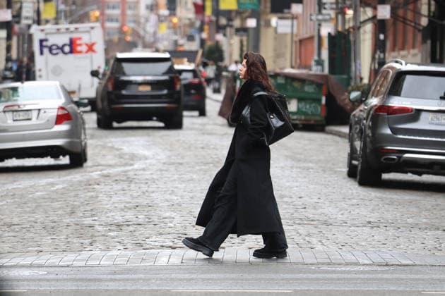 Georgia Fowler out in New York New Zealand model Georgia Fowler is walking with style and no-makeup in Soho, New York, NY on March 16, 2026. Photo by Dylan Travis ABACAPRESS.COM New York NY  Copyright: xDylanxTravis ABACAx