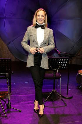 Kim-Sarah Brandts bei der Premiere vom Literatur-Konzert Sabine Kaack & United Baroque - Der Geist der Mirabelle im Ohnsorg Theater. Hamburg, 16.03.2026