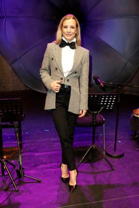 Kim-Sarah Brandts bei der Premiere vom Literatur-Konzert Sabine Kaack & United Baroque - Der Geist der Mirabelle im Ohnsorg Theater. Hamburg, 16.03.2026