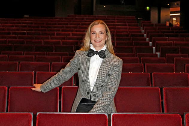 Kim-Sarah Brandts bei der Premiere vom Literatur-Konzert Sabine Kaack & United Baroque - Der Geist der Mirabelle im Ohnsorg Theater. Hamburg, 16.03.2026