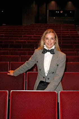 Kim-Sarah Brandts bei der Premiere vom Literatur-Konzert Sabine Kaack & United Baroque - Der Geist der Mirabelle im Ohnsorg Theater. Hamburg, 16.03.2026