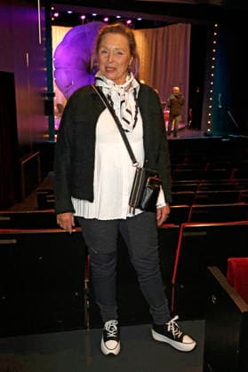 Marita Marschall bei der Premiere vom Literatur-Konzert Sabine Kaack & United Baroque - Der Geist der Mirabelle im Ohnsorg Theater. Hamburg, 16.03.2026
