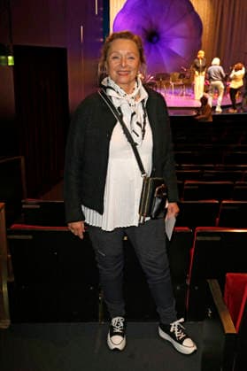 Marita Marschall bei der Premiere vom Literatur-Konzert Sabine Kaack & United Baroque - Der Geist der Mirabelle im Ohnsorg Theater. Hamburg, 16.03.2026