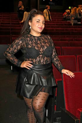 Susianna Kentikian bei der Premiere vom Literatur-Konzert Sabine Kaack & United Baroque - Der Geist der Mirabelle im Ohnsorg Theater. Hamburg, 16.03.2026