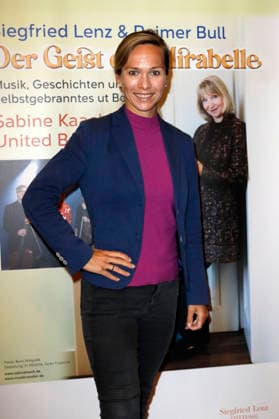 Ilka Groenewold bei der Premiere vom Literatur-Konzert Sabine Kaack & United Baroque - Der Geist der Mirabelle im Ohnsorg Theater. Hamburg, 16.03.2026