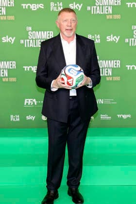 Boris Becker bei der Premiere des Dokumentarfilms Ein Sommer in Italien - WM 1990 im Mathäser Filmpalast. München, 16.03.2026
