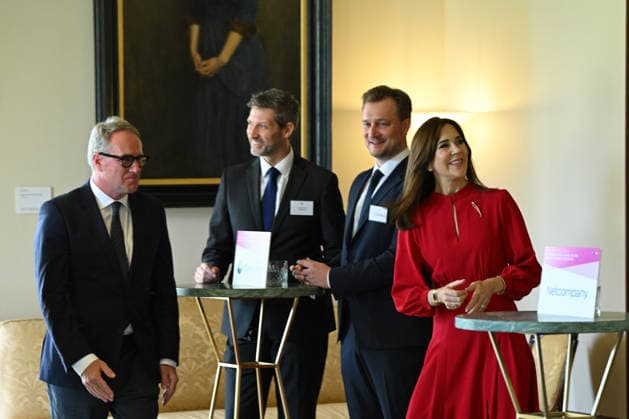 DENMARK ROYALS AUSTRALIA VISIT, Denmark s Queen Mary (right) during a meeting with Danish industry leaders at Government House in Melbourne, Tuesday, March 17, 2026. ( NO ARCHIVING Melbourne Victoria Australia  Copyright: xJamesxRossx 20260317151315097548