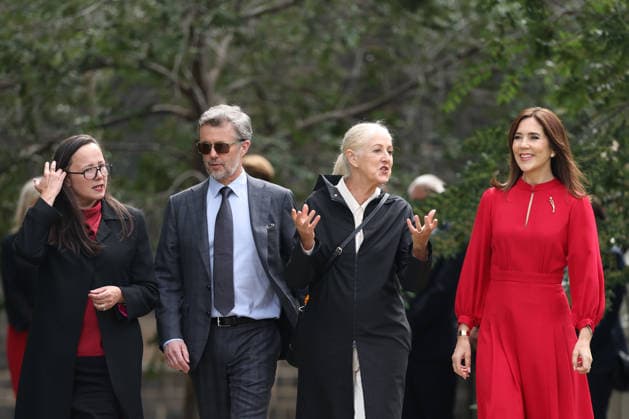 DENMARK ROYALS AUSTRALIA VISIT, DenmarkÕs King Frederik X (2nd eft) and Queen Mary (right) tour the Prahran redevelopment project and walk to Sophia at The Prahran Arcade with VictoriaÕs Minister for Planning, Harriet Shing (left), and Australian architect Jill Garner in Melbourne on Tuesday, March 17, 2026. ( Melbourne Victoria AUSTRALIA  Copyright: xMartinxKeepx 20260317161673475380