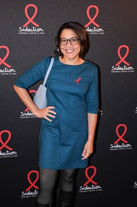 Sidaction 2026 Launch Party - Paris French journalist Karine Baste during the Sidaction 2026 launch party at the Lido in Paris on March 16, 2026. Photo by Tomas Stevens ABACAPRESS.COM Paris France  Copyright: xStevensxTomas ABACAx