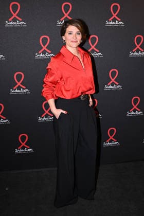 Sidaction 2026 Launch Party - Paris French journalist Melanie Taravant during the Sidaction 2026 launch party at the Lido in Paris on March 16, 2026. Photo by Tomas Stevens ABACAPRESS.COM Paris France  Copyright: xStevensxTomas ABACAx