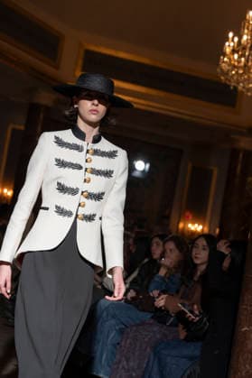 The Extreme Collection - MadridEsModa Fashion Week Madrid A model walks the runway wearing a design by The Extreme Collection during MadridEsModa Fashion Week in hotel Wwlinton de Madrid , 16 March 2026 Spain Madrid Spain Copyright: xAtilanoxGarciax xSOPAxImagesx photos08751