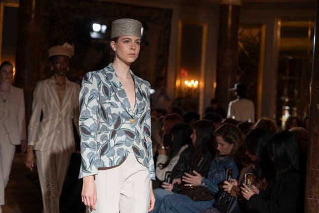 The Extreme Collection - MadridEsModa Fashion Week Madrid A model walks the runway wearing a design by The Extreme Collection during MadridEsModa Fashion Week in hotel Wwlinton de Madrid , 16 March 2026 Spain Madrid Spain Copyright: xAtilanoxGarciax xSOPAxImagesx photos08766