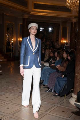 The Extreme Collection - MadridEsModa Fashion Week Madrid A model walks the runway wearing a design by The Extreme Collection during MadridEsModa Fashion Week in hotel Wwlinton de Madrid , 16 March 2026 Spain Madrid Spain Copyright: xAtilanoxGarciax xSOPAxImagesx photos08731