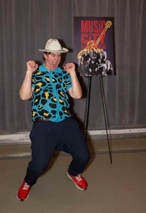 March 16, 2026, New York, New York, USA: JT HARDING poses for a photo at Ripley Grier Studios in New York to celebrate the Off-Broadway Musical, Music City. 16 March 2026. New York USA - ZUMAa265 20260316_zep_a265_029 Copyright: xEricxAcquayex