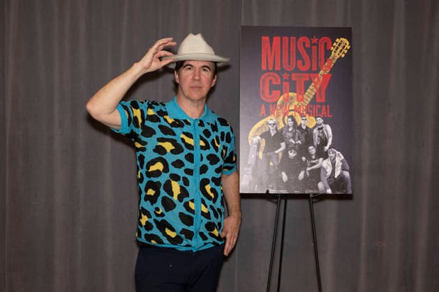 March 16, 2026, New York, New York, USA: JT HARDING poses for a photo at Ripley Grier Studios in New York to celebrate the Off-Broadway Musical, Music City. 16 March 2026. New York USA - ZUMAa265 20260316_zep_a265_031 Copyright: xEricxAcquayex
