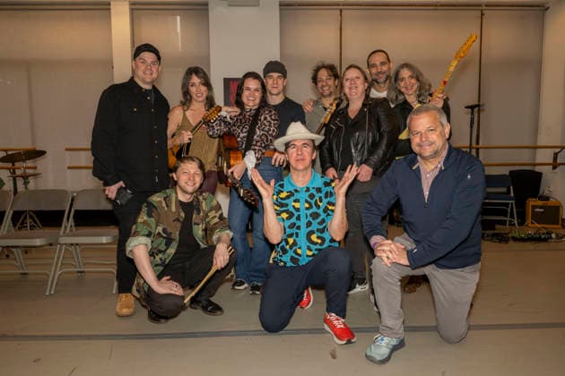 March 16, 2026, New York, New York, USA: The Cast and Creative Team of the Off-Broadway musical, Music City gather at Ripley Grier Studios in New York. 16 March 2026. New York USA - ZUMAa265 20260316_zep_a265_028 Copyright: xEricxAcquayex