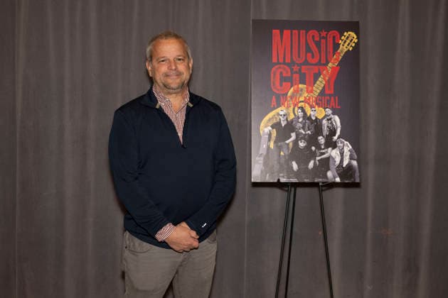 March 16, 2026, New York, New York, USA: PETER ZINN poses for a photo at Ripley Grier Studios in New York to celebrate the Off-Broadway Musical, Music City. 16 March 2026. New York USA - ZUMAa265 20260316_zep_a265_034 Copyright: xEricxAcquayex