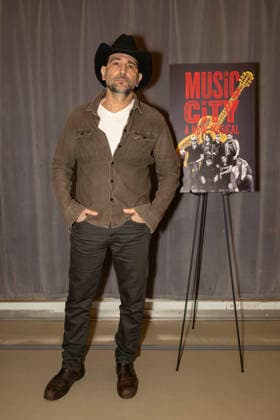 March 16, 2026, New York, New York, USA: ANDREW ROTHENBERG poses for a photo at Ripley Grier Studios in New York to celebrate the Off-Broadway Musical, Music City. 16 March 2026. New York USA - ZUMAa265 20260316_zep_a265_048 Copyright: xEricxAcquayex