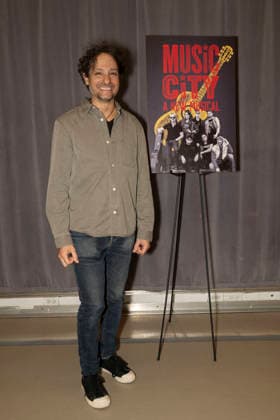 March 16, 2026, New York, New York, USA: TONY TINO poses for a photo at Ripley Grier Studios in New York to celebrate the Off-Broadway Musical, Music City. 16 March 2026. New York USA - ZUMAa265 20260316_zep_a265_056 Copyright: xEricxAcquayex