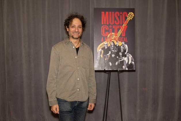 March 16, 2026, New York, New York, USA: TONY TINO poses for a photo at Ripley Grier Studios in New York to celebrate the Off-Broadway Musical, Music City. 16 March 2026. New York USA - ZUMAa265 20260316_zep_a265_057 Copyright: xEricxAcquayex