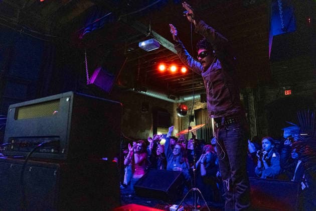 Music 2026: SXSW Music Fesitval MAR 16. March 16, 2026: Stefan Barraza, vocalist with Almost Heaven performing at the SXSW Music Festival, Marshall live from Mohawk. Austin, Texas. Mario Cantu CSM(Credit Image: Mario Cantu Cal Sport Media) Austin Texas United States of America EDITORIAL USE ONLY Copyright: xx ZUMA-20260316_faf_c04_032.jpg MarioxCantux csmphotothree481289