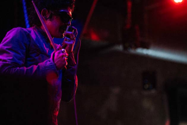 Music 2026: SXSW Music Fesitval MAR 16. March 16, 2026: Stefan Barraza, vocalist with Almost Heaven performing at the SXSW Music Festival, Marshall live from Mohawk. Austin, Texas. Mario Cantu CSM(Credit Image: Mario Cantu Cal Sport Media) Austin Texas United States of America EDITORIAL USE ONLY Copyright: xx ZUMA-20260316_faf_c04_033.jpg MarioxCantux csmphotothree481290