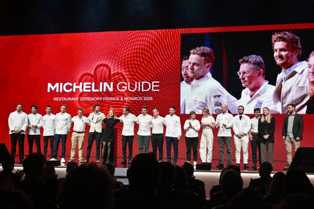 Here, the 54 chefs who received a star, including chef Yannick Alleno for his restaurant Monsieur Dior Michelin Star Awards Ceremony 2026 at the Grimaldi Forum in Monaco on March 16, 2026 1 star, 7 new 2 stars and 1 new 3 star for the 2026 edition Bruno Bebert Bestimage Michelin Star Awards Ceremony 2026 at the Grimaldi Forum in Monaco on March 16, 2026 Monaco Monaco  Copyright: xBrunoxBebertx xBestimagexBrunoxBebertx xBestimagex