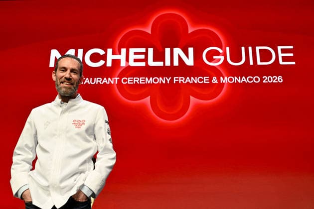 Chef Michaël Arnoult awarded a third star for his restaurant Les Morainières Michelin Star Awards Ceremony 2026 at the Grimaldi Forum in Monaco on March 16, 2026 1 star, 7 new 2 stars and 1 new 3 star for the 2026 edition Bruno Bebert Bestimage Michelin Star Awards Ceremony 2026 at the Grimaldi Forum in Monaco on March 16, 2026 Monaco Monaco  Copyright: xBrunoxBebertx xBestimagexBrunoxBebertx xBestimagex