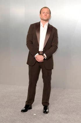 Taron Egerton bei der Vanity Fair Oscar Party 2026 anlässlich der 98. Oscar-Verleihung in der David Geffen Gallery im LACMA. Los Angeles, 15.03.2026 *** Taron Egerton at the Vanity Fair Oscar Party 2026 on the occasion of the 98th Academy Awards in the David Geffen Gallery at LACMA Los Angeles, 15 03 2026 Foto:xJ.xBlocx xFuturexImagex vanity_6483
