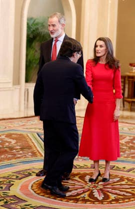 The King and Queen of Spain receive in audience the Spanish delegation to the Paralympic Winter Games Milano Cortina 2026 The King and Queen of Spain receive in audience the Spanish delegation to the Paralympic Winter Games Milano Cortina 2026 at the Zarzuela Palace, on March 17, 2026, in Madrid Spain KINGS AUDIENCE RECEPTION PARALYMPIC GAMES SPORTS 17 MARCH 2026 Antonio Gutié Madrid Madrid Madrid Spain  Copyright: xAntonioxGutiÃ rrezx 7372952